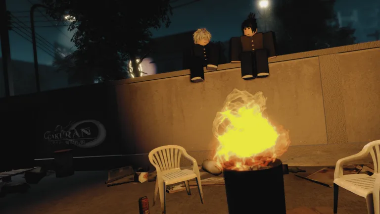 Official Gakuran Roblox thumbnail used for combat and map notes